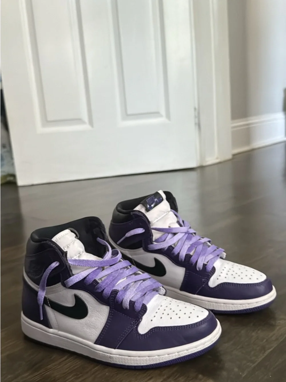 Mens Nike Air Jordan 1 Retro High OG Court Purple 2.0